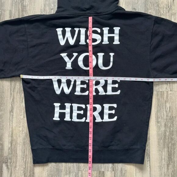 2018 Travis Scott Astroworld Wish You Were Here Concert Merch Hoodie Size L - Picture 5 of 6